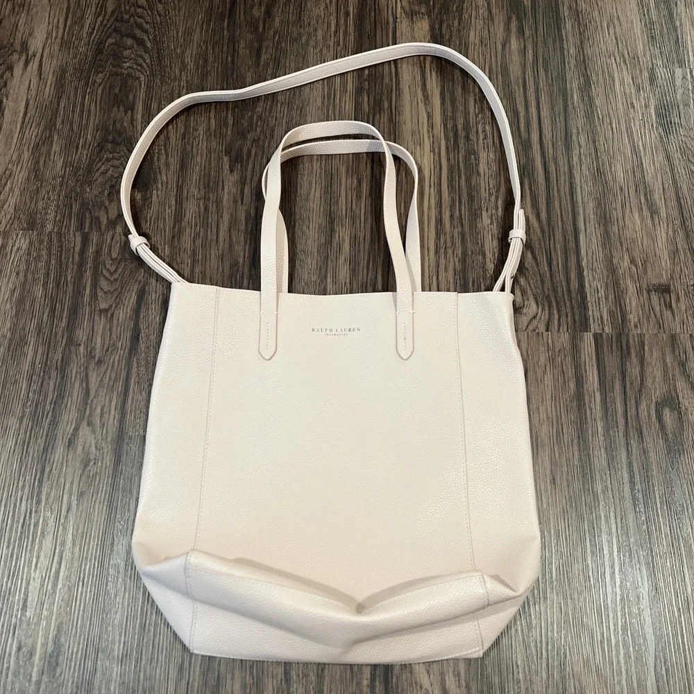 RALPH LAUREN Fragrances Pink Tote Shoulder Crossbody Bag Shopper Office